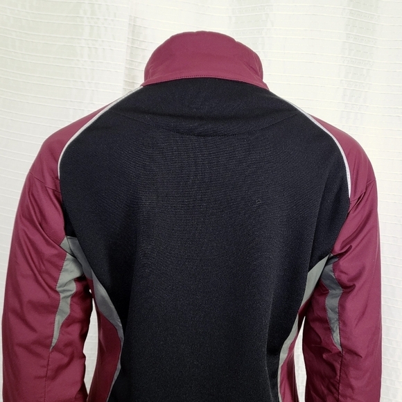 Rossignol Toura Fitted Softshell Athletic Jacket Blackberry Red Women's M - Picture 4 of 15